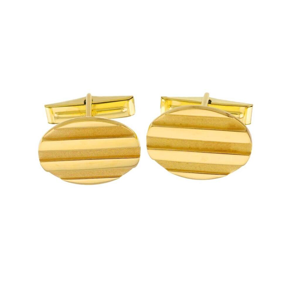 Tiffany & Co. Cufflinks, 18K Yellow Gold (750)
